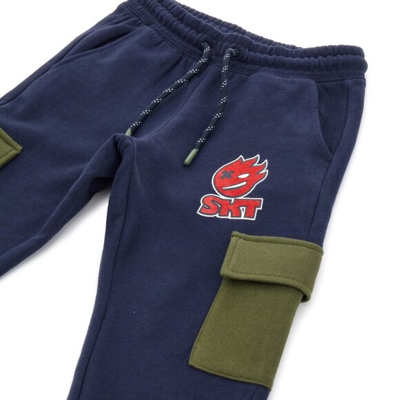 New - Original Marines – US Seller - TRENDY PRINTED COTTON POCKET SWEATPANTS - Picture 2 of 7